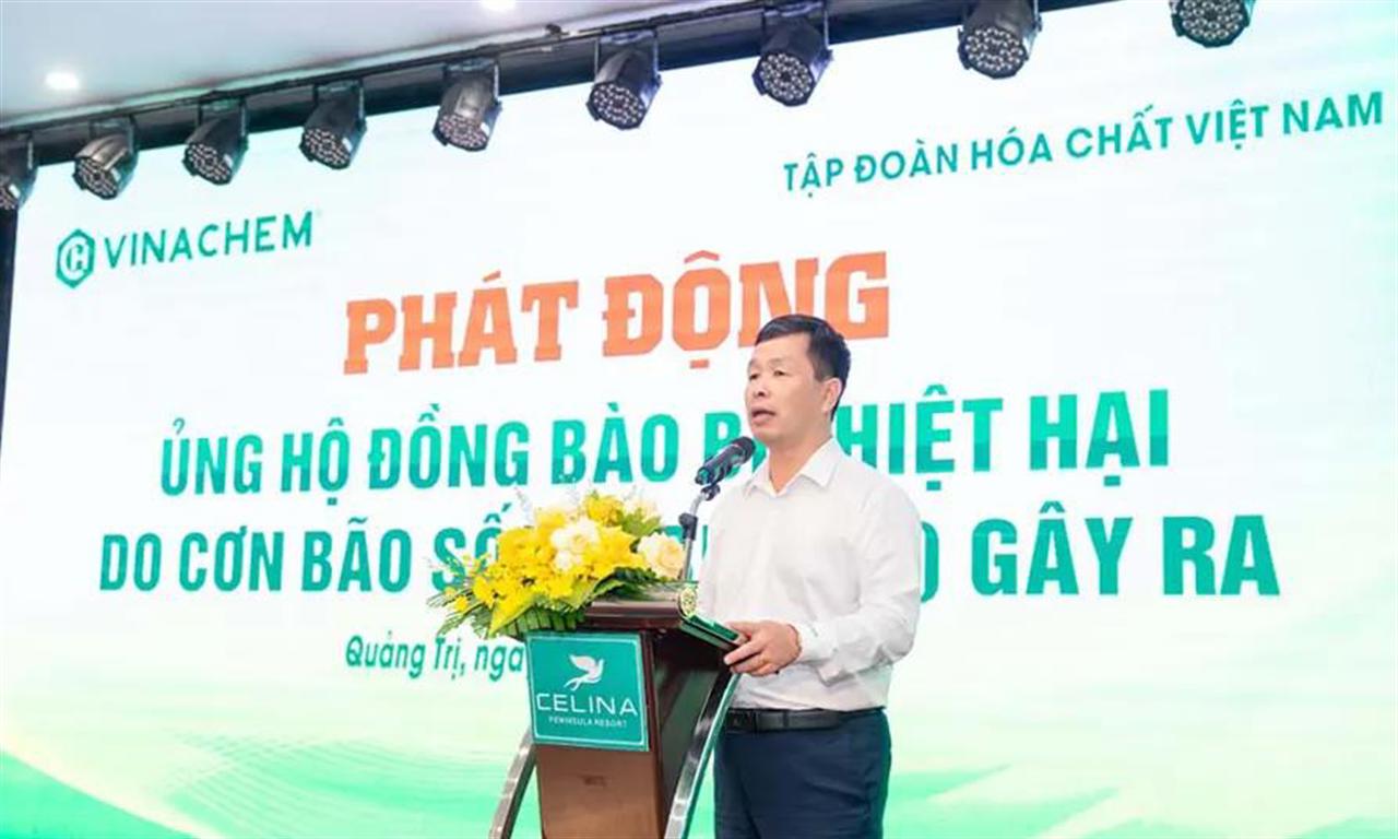 Tập đoàn Hóa chất Việt Nam phát động ủng hộ đồng bào bị thiệt hại do bão số 10
