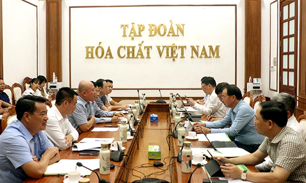 VINACHEM làm việc với TKV về tình hình cung cấp than