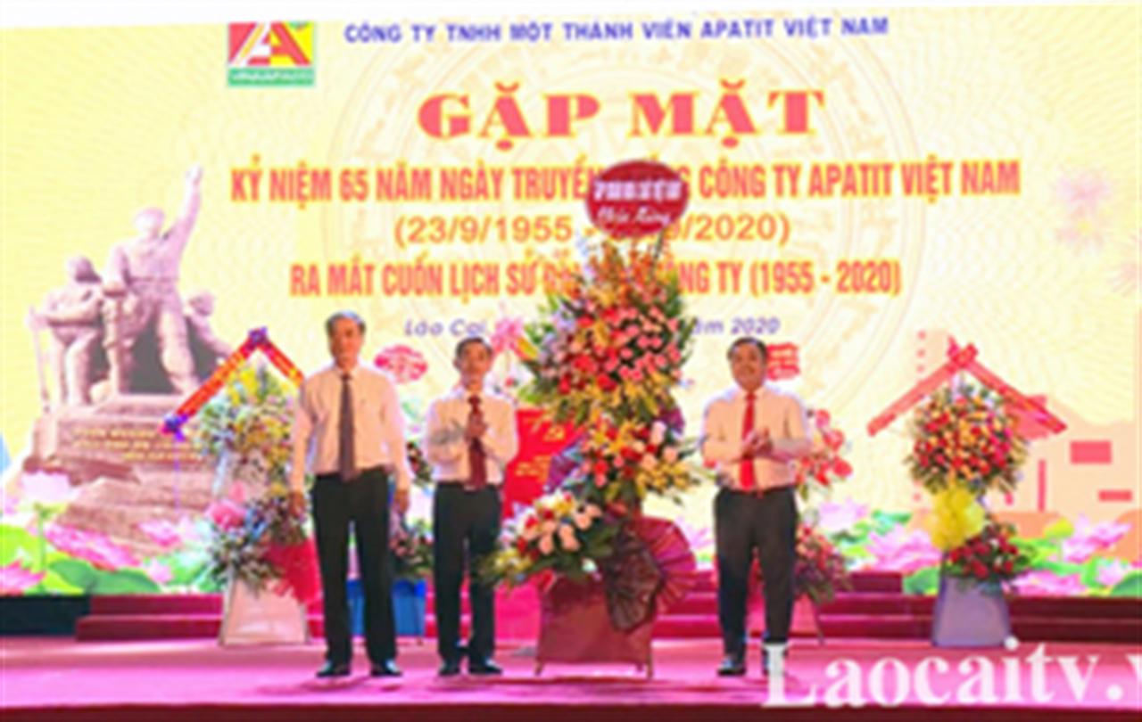 Gặp mặt kỷ niệm 65 năm ngày truyền thống Công ty TNHH MTV Apatit Việt Nam