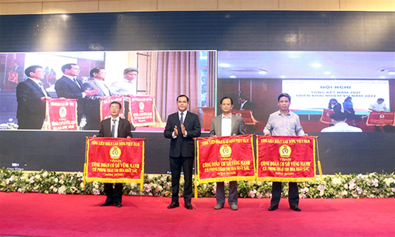 Hội nghị tổng kết công tác công đoàn năm 2021, phương hướng, nhiệm vụ năm 2022