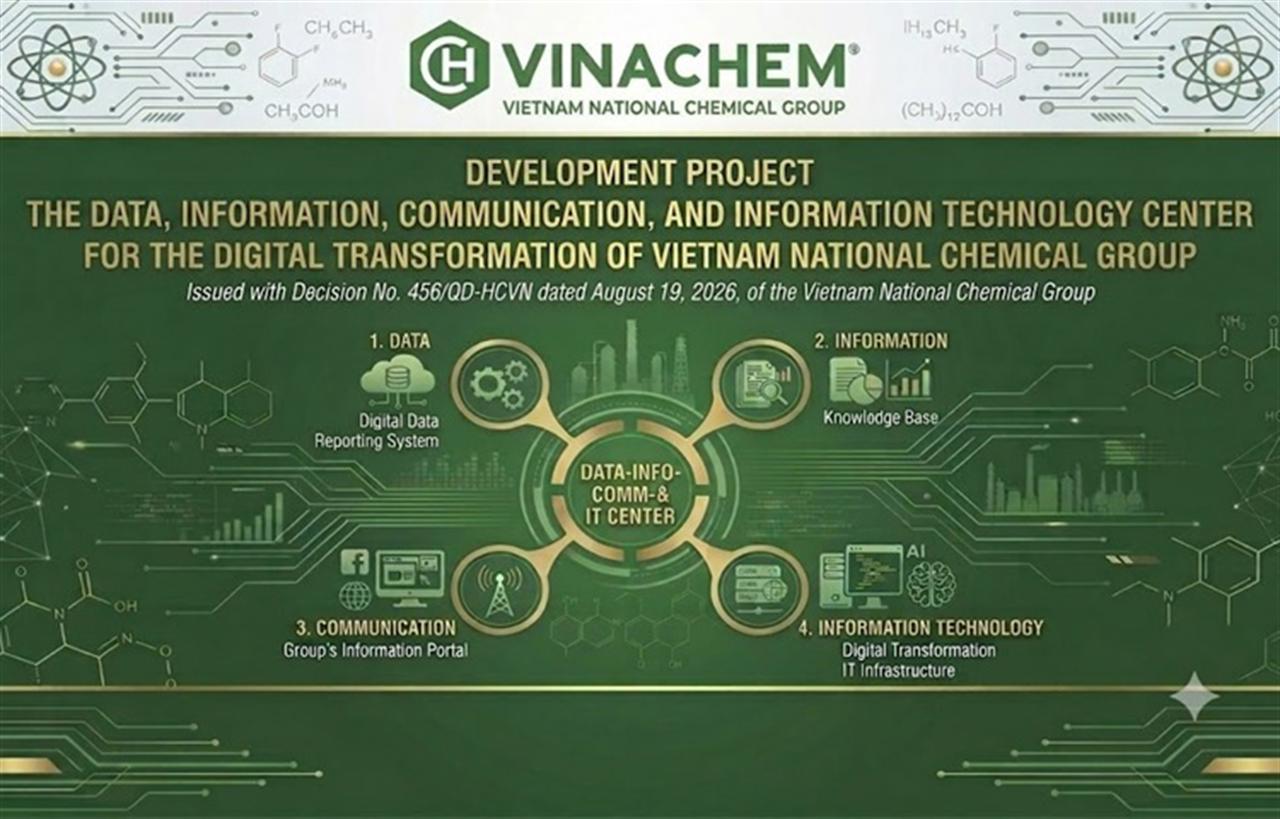 Vinachem Issues Scheme for the Development of Data, Information, Communication, and IT Centre
