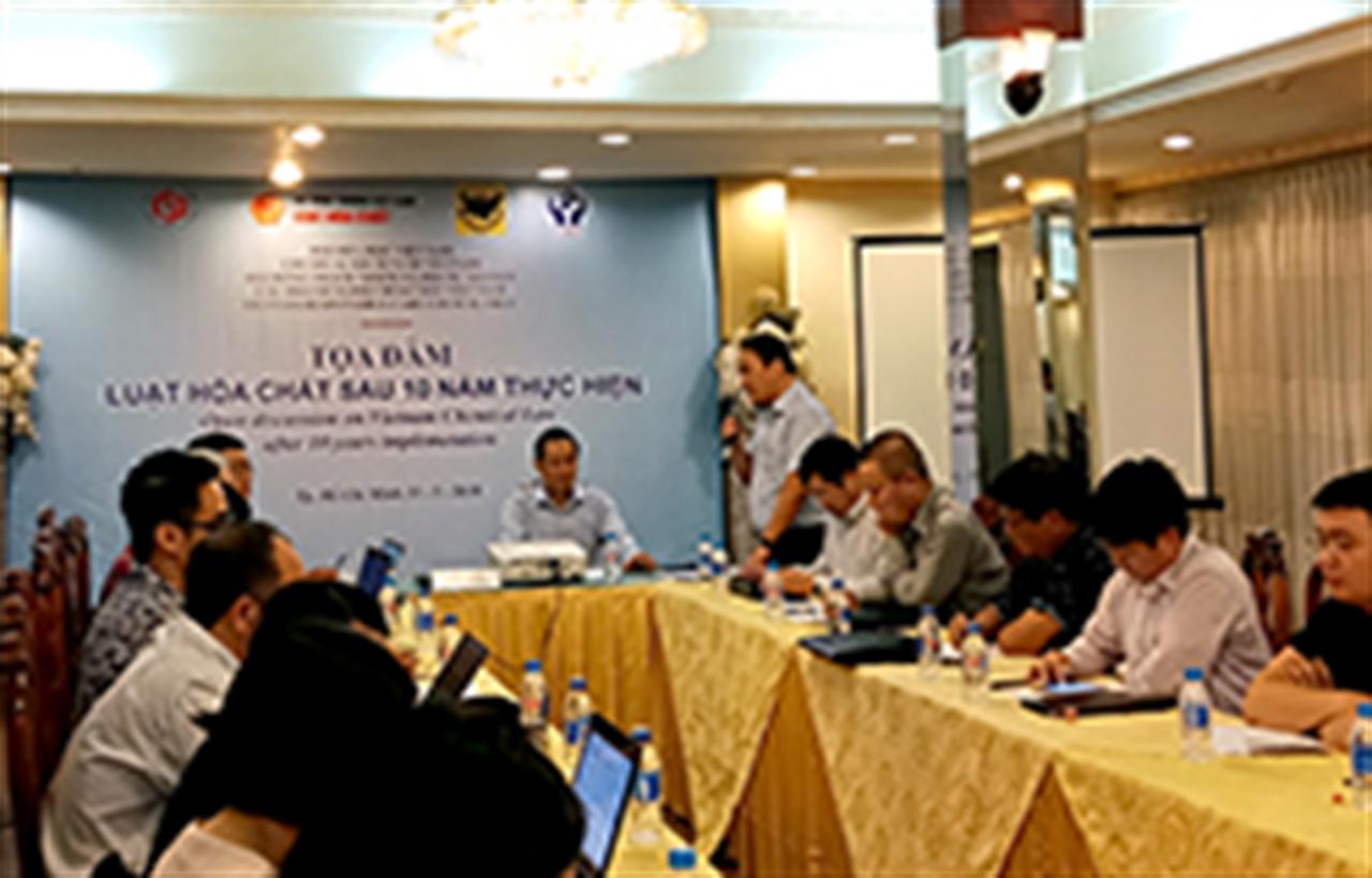 Tọa đàm Luật Hóa chất sau 10 năm  thực hiện