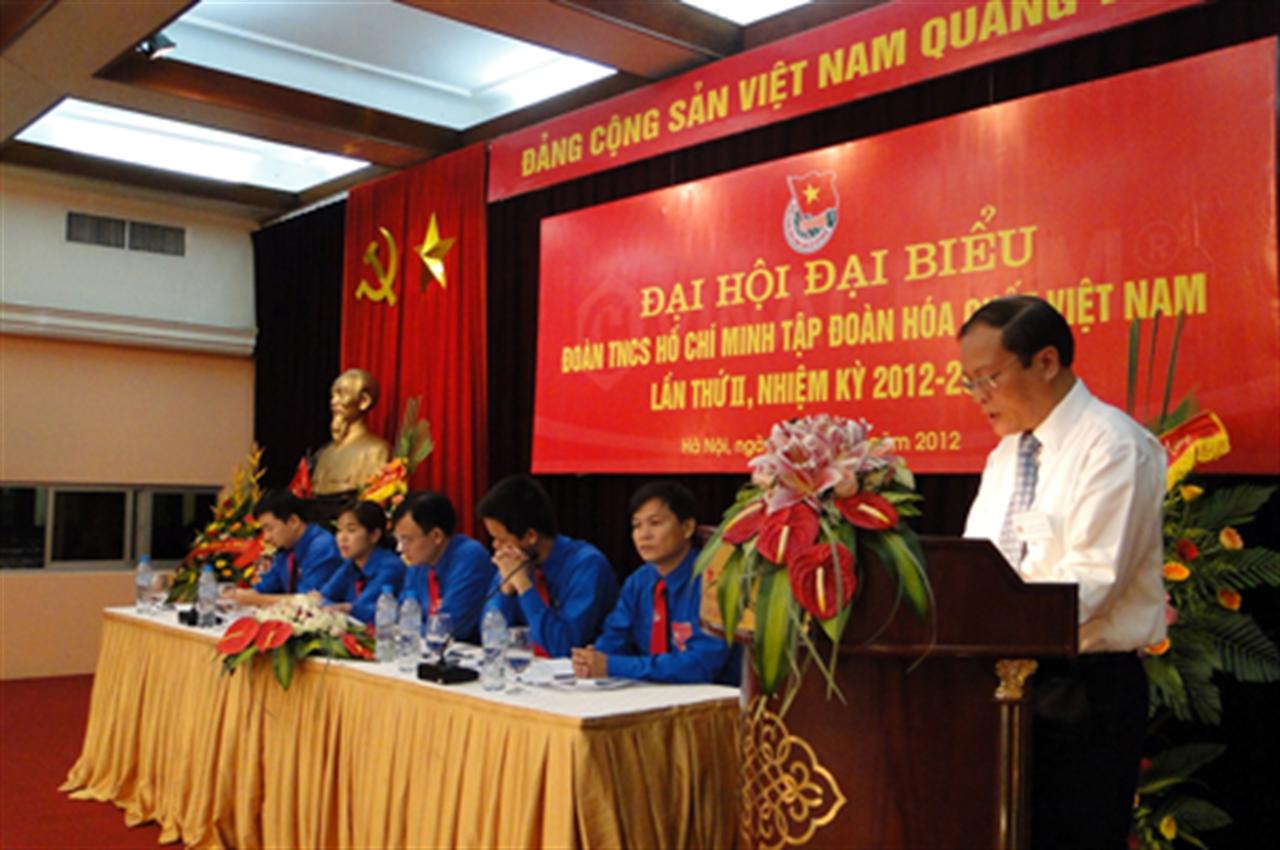 Đại hội Đại biểu Đoàn TNCS Hồ Chí Minh Tập đoàn Hóa chất Việt Nam lần thứ II, nhiệm kỳ 2012 - 2017