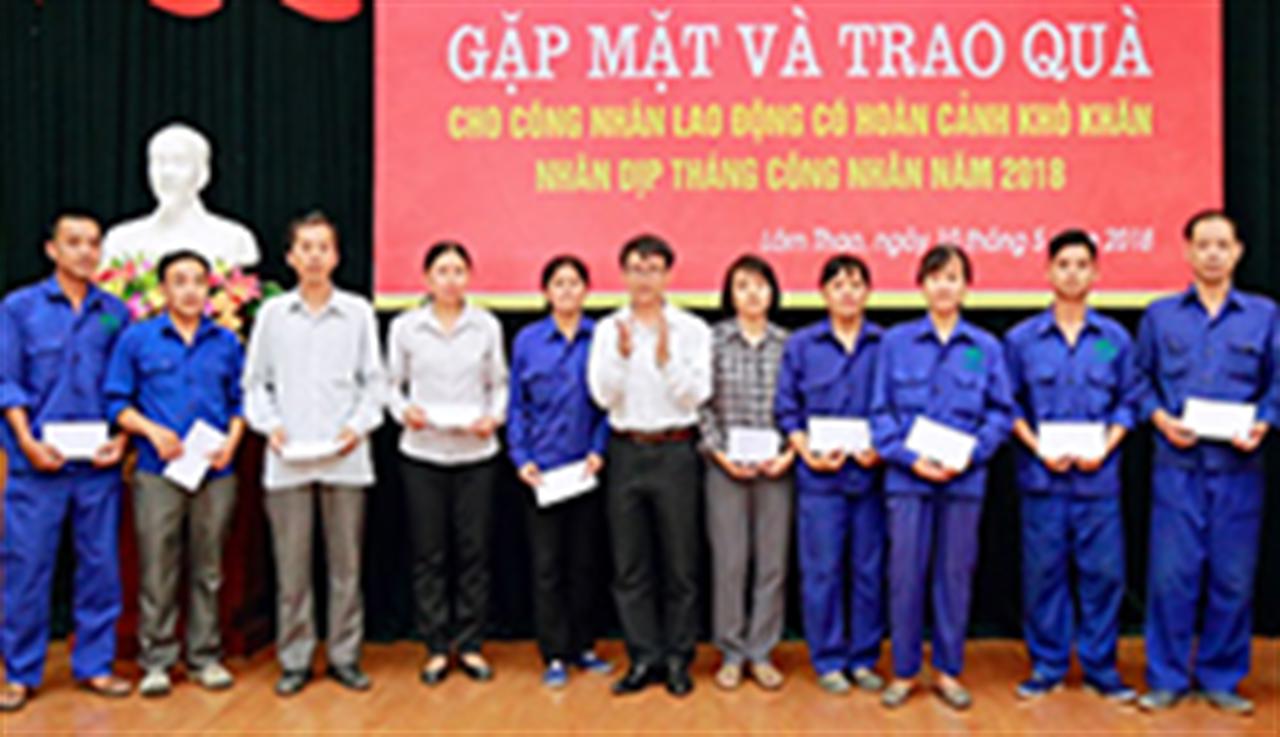 Tiếp sức cho lao động có hoàn cảnh khó khăn