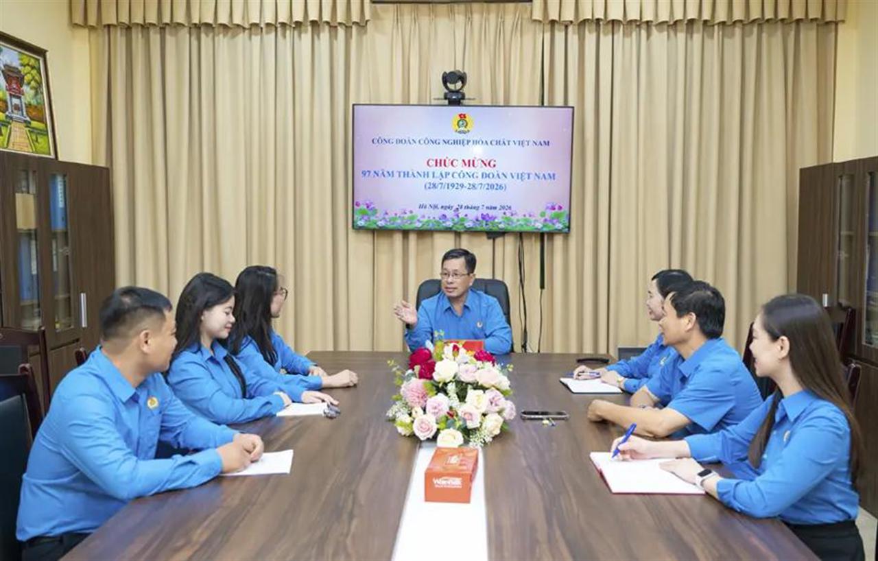 Công đoàn Công nghiệp Hóa chất Việt Nam – Điểm tựa vững chắc của người lao động trong kỷ nguyên phát triển mới