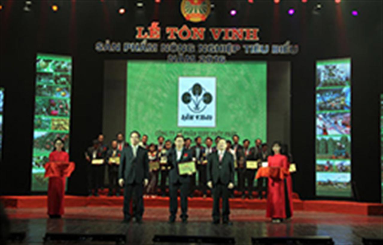 Phân Lâm Thao 4 lần được vinh danh sản phẩm nông nghiệp tiêu biểu