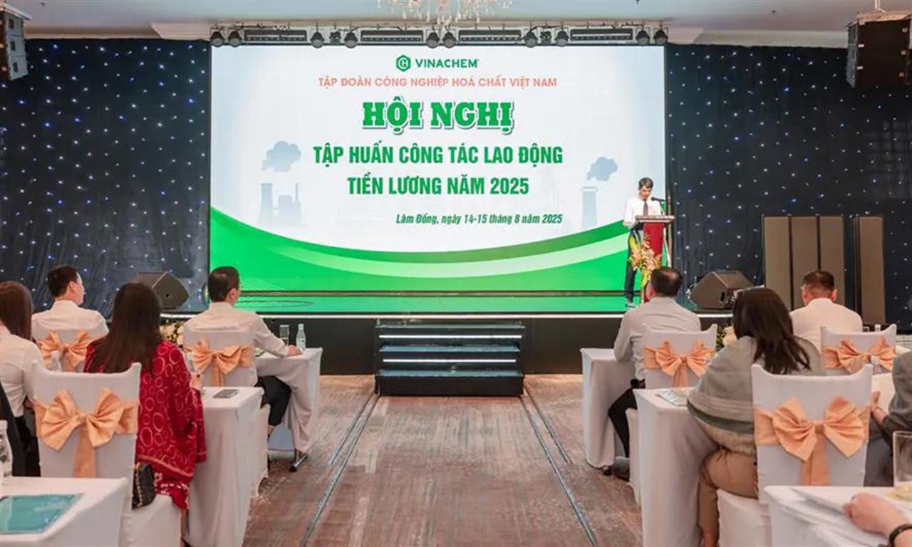 Tập đoàn Hóa chất Việt Nam tổ chức hội nghị tập huấn công tác lao động, tiền lương năm 2025