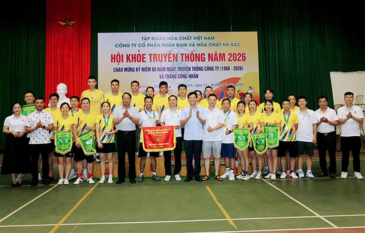 Ha Bac Fertilizer successfully organizes the Company's 2026 Traditional Sports Festival