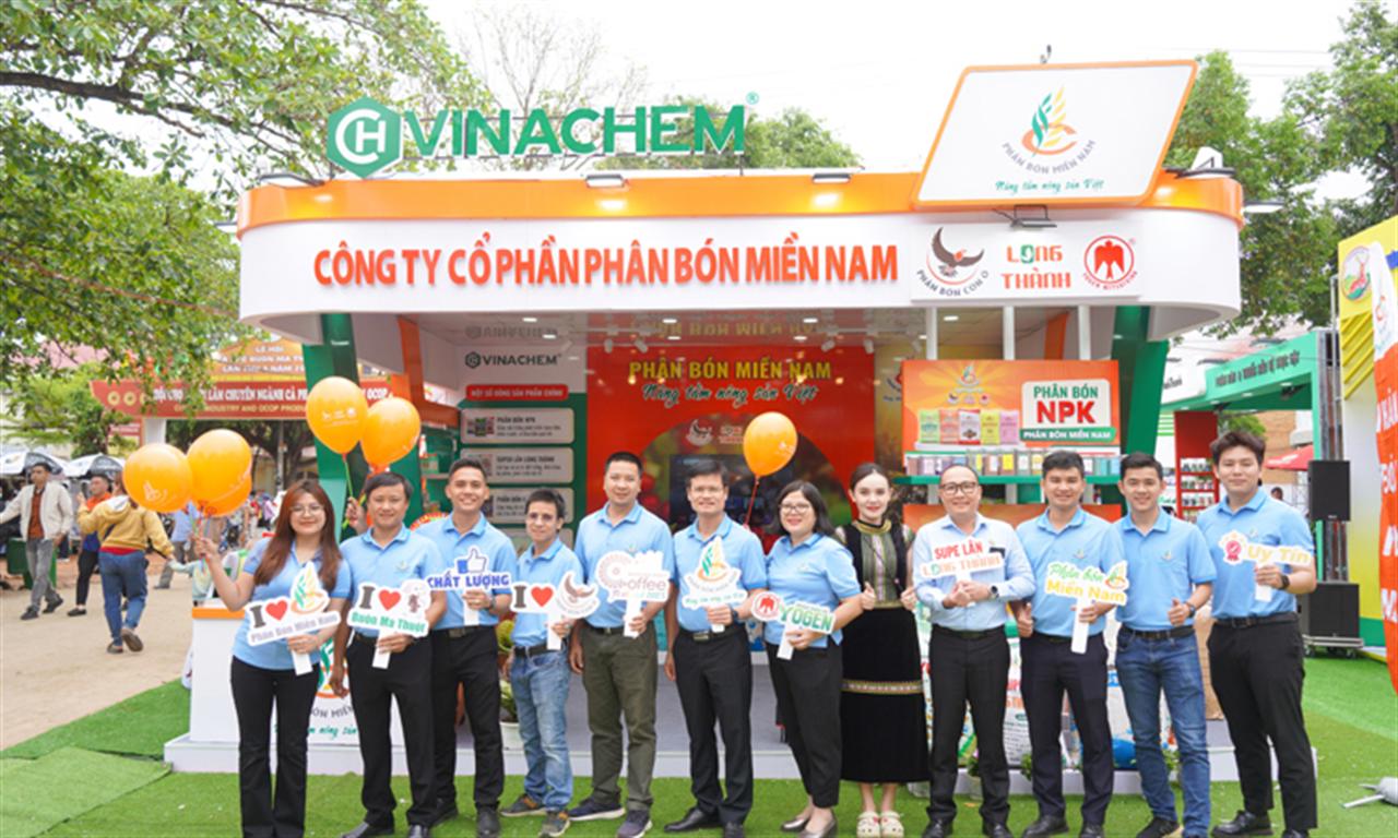 Phân Bón Miền Nam Tham Gia Hội Chợ Triển Lãm Chuyên Ngành Cà Phê và Sản Phẩm OCOP Lần Thứ 9