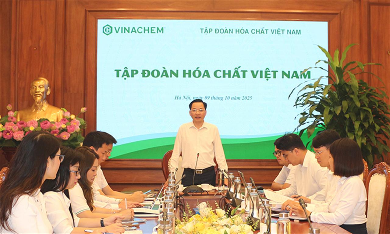 Vinachem triển khai kế hoạch tham gia Hội chợ Mùa Thu 2025