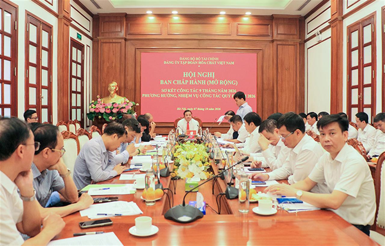 Hội nghị sơ kết công tác 9 tháng năm 2026, triển khai phương hướng, nhiệm vụ công tác Quý IV năm 2026