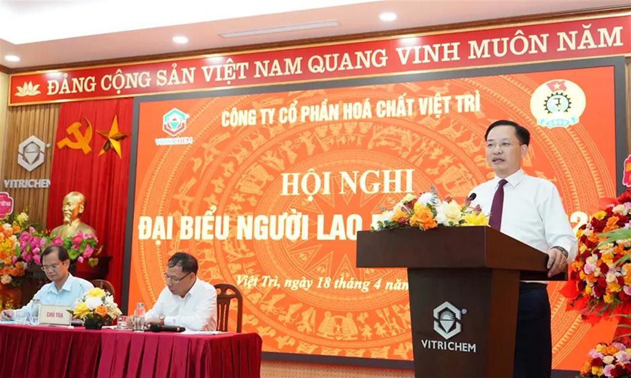 Công ty CP Hóa chất Việt Trì: Hội nghị Đại biểu Người lao động năm 2025 và Tổng kết phong trào thi đua yêu nước giai đoạn 2020–2025