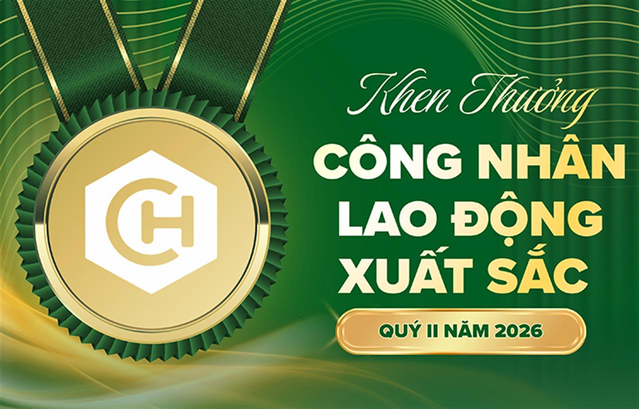 Vinachem khen thưởng 22 lao động có thành tích xuất sắc Quý II/2026
