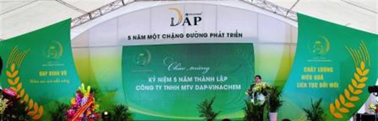 DAP Vinachem: Ðón nhận phần thưởng cao quý