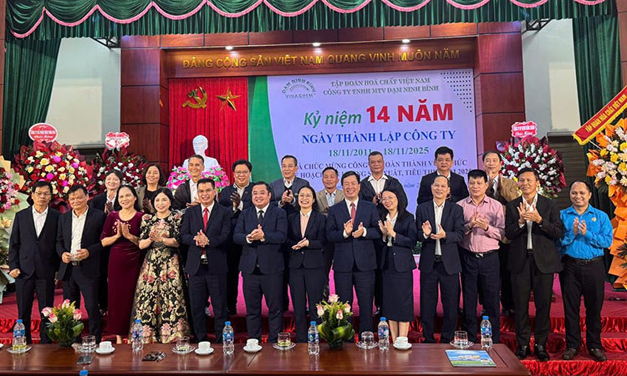 KỶ NIỆM 14 NĂM THÀNH LẬP CÔNG TY TNHH MTV ĐẠM NINH BÌNH (2011 – 2025)