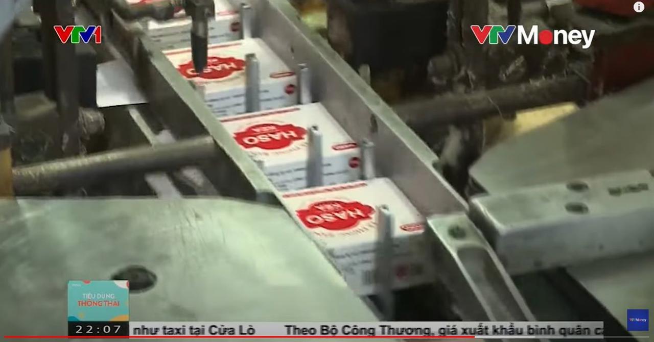 Sản phẩm Xà phòng Hà Nội được giới thiệu là "sản phẩm tiêu dùng Xanh" trong chương trình Tiêu dùng thông thái trên VTV1