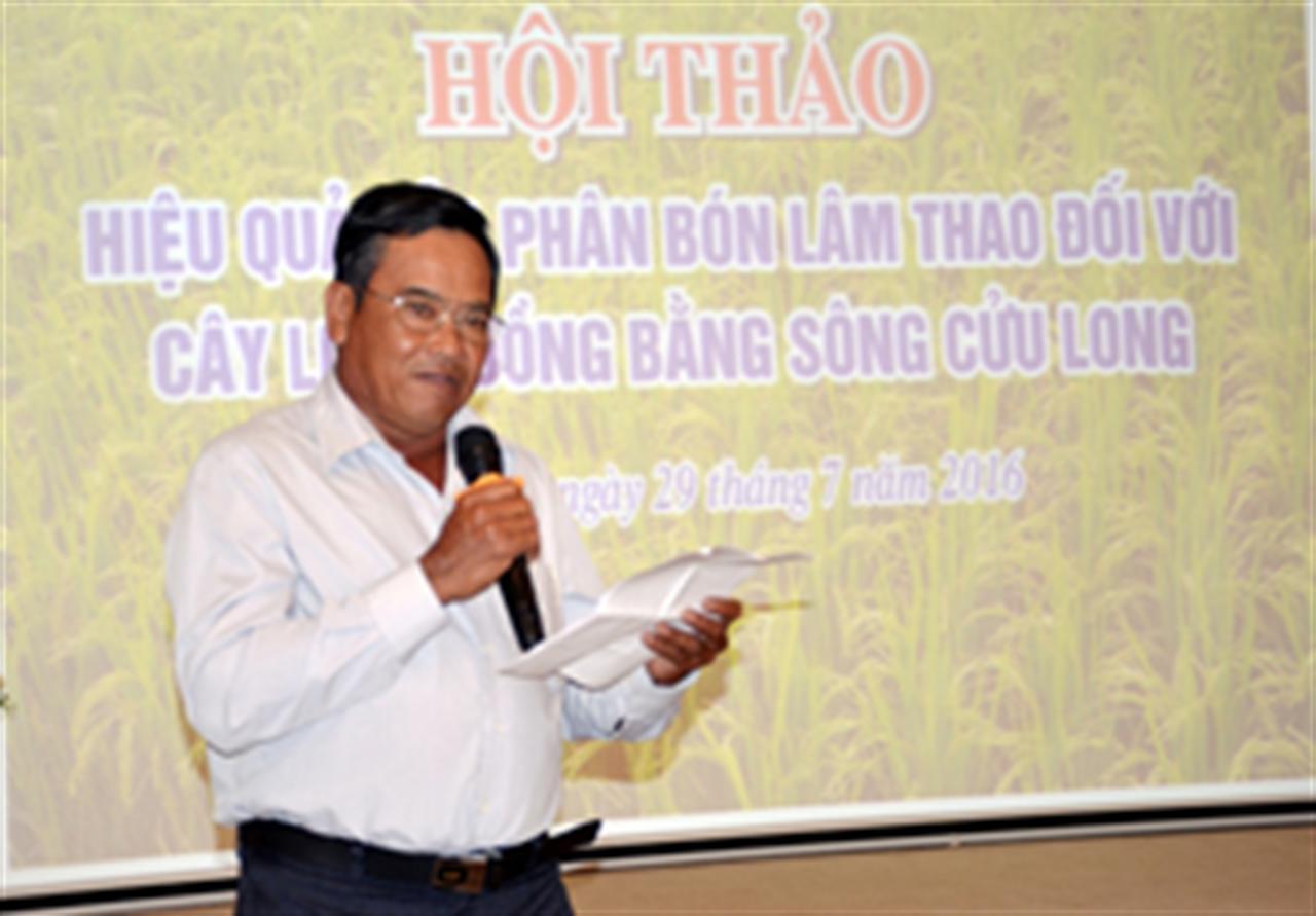 Phân bón Lâm Thao chinh phục đất phèn