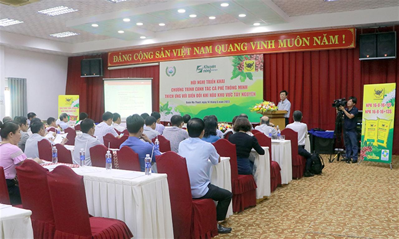 Bình Điền triển khai chương trình canh tác cà phê thông minh tại Tây Nguyên