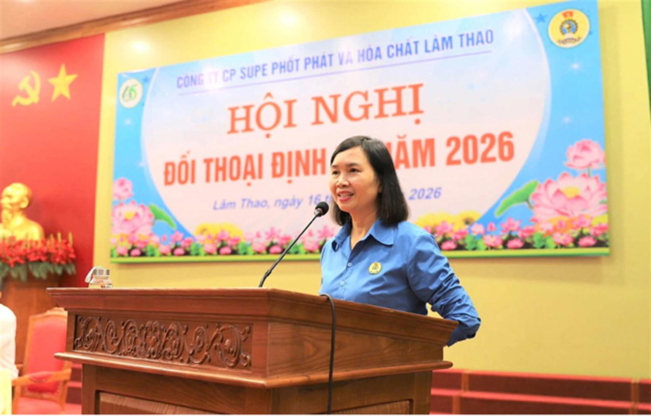 Supe Lâm Thao tổ chức Hội nghị Đối thoại định kỳ năm 2026