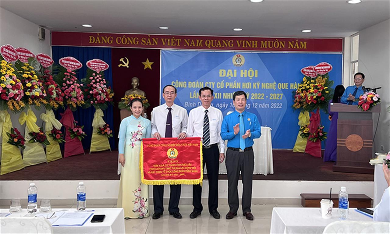 CĐ Công ty CP Hơi kỹ nghệ Que Hàn: Đại hội Công đoàn Công ty lần thứ XII, nhiệm kỳ 2022-2027