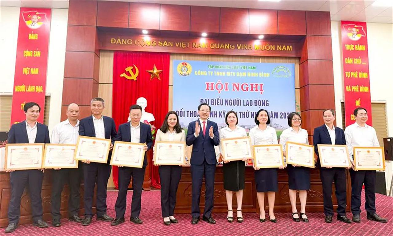 Công ty TNHH MTV Đạm Ninh Bình tổ chức thành công Hội nghị Đại biểu Người Lao động năm 2025