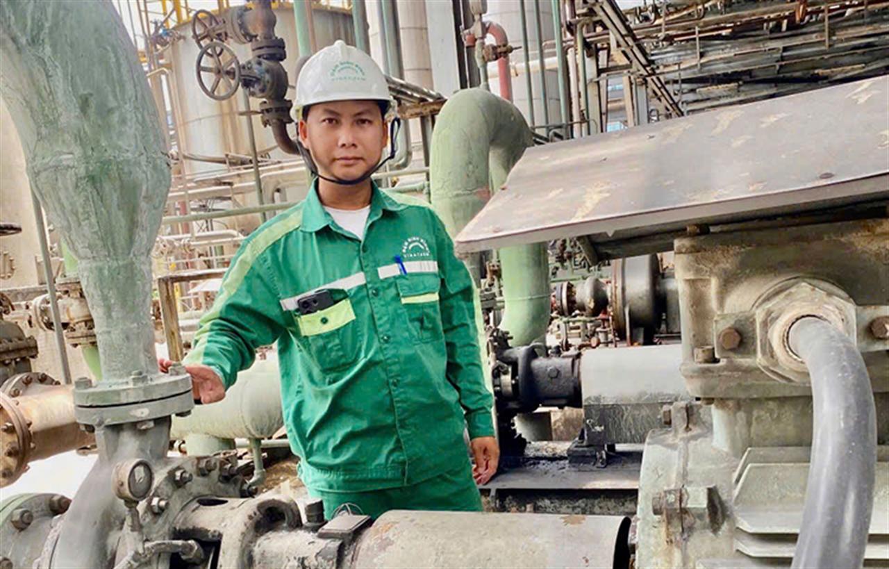 Công nhân lao động xuất sắc Quý II/2026: Anh Phạm Thành Phố, Kỹ thuật viên, Xưởng sửa chữa, Công ty TNHH MTV Đạm Ninh Bình