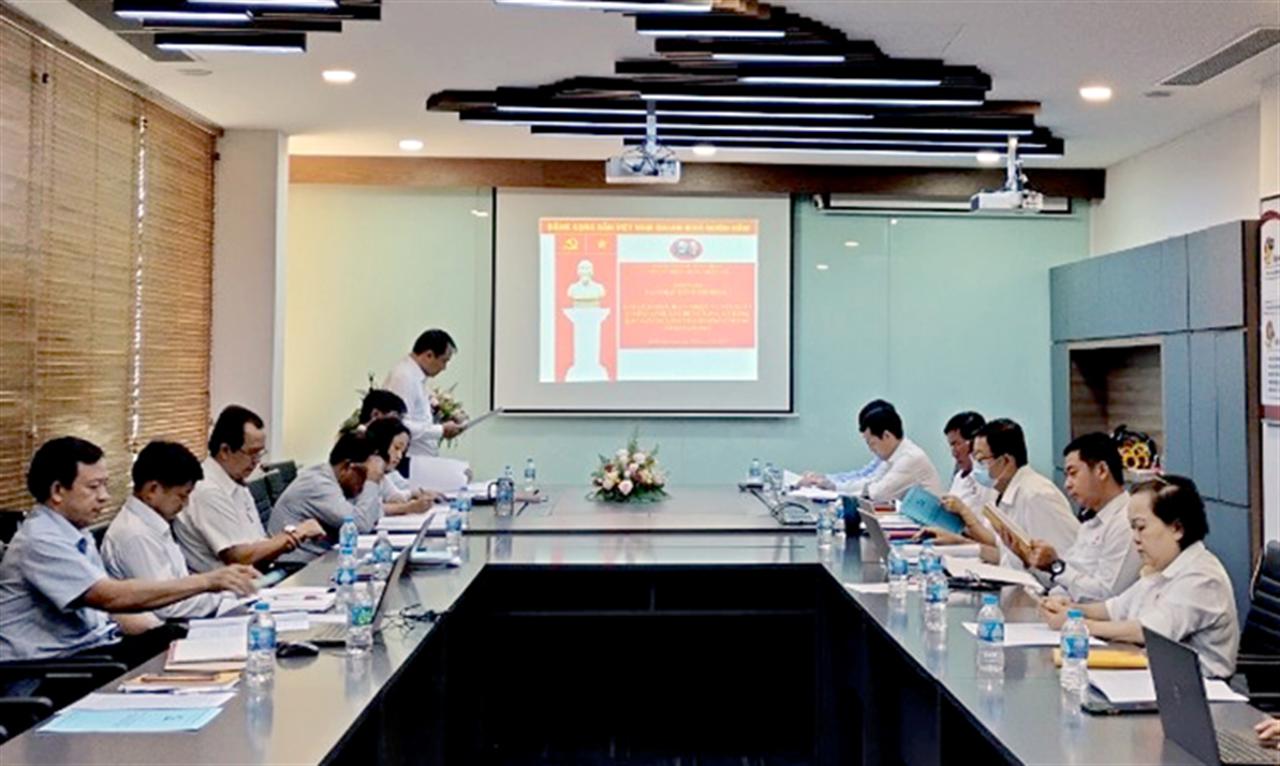 Đảng ủy Công ty Casumina tổ chức thành công Hội nghị Ban chấp hành Đảng bộ mở rộng