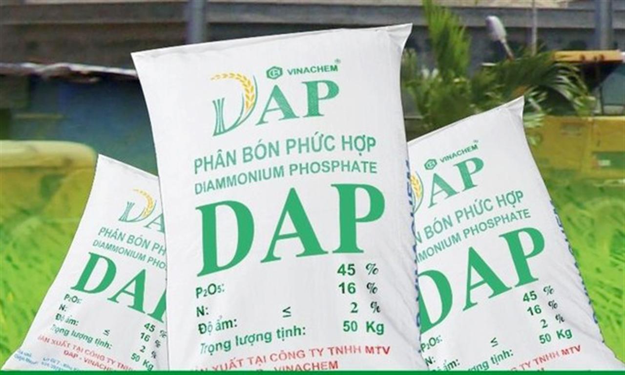 Phân bón DAP Đình Vũ cho hiệu quả vượt trội