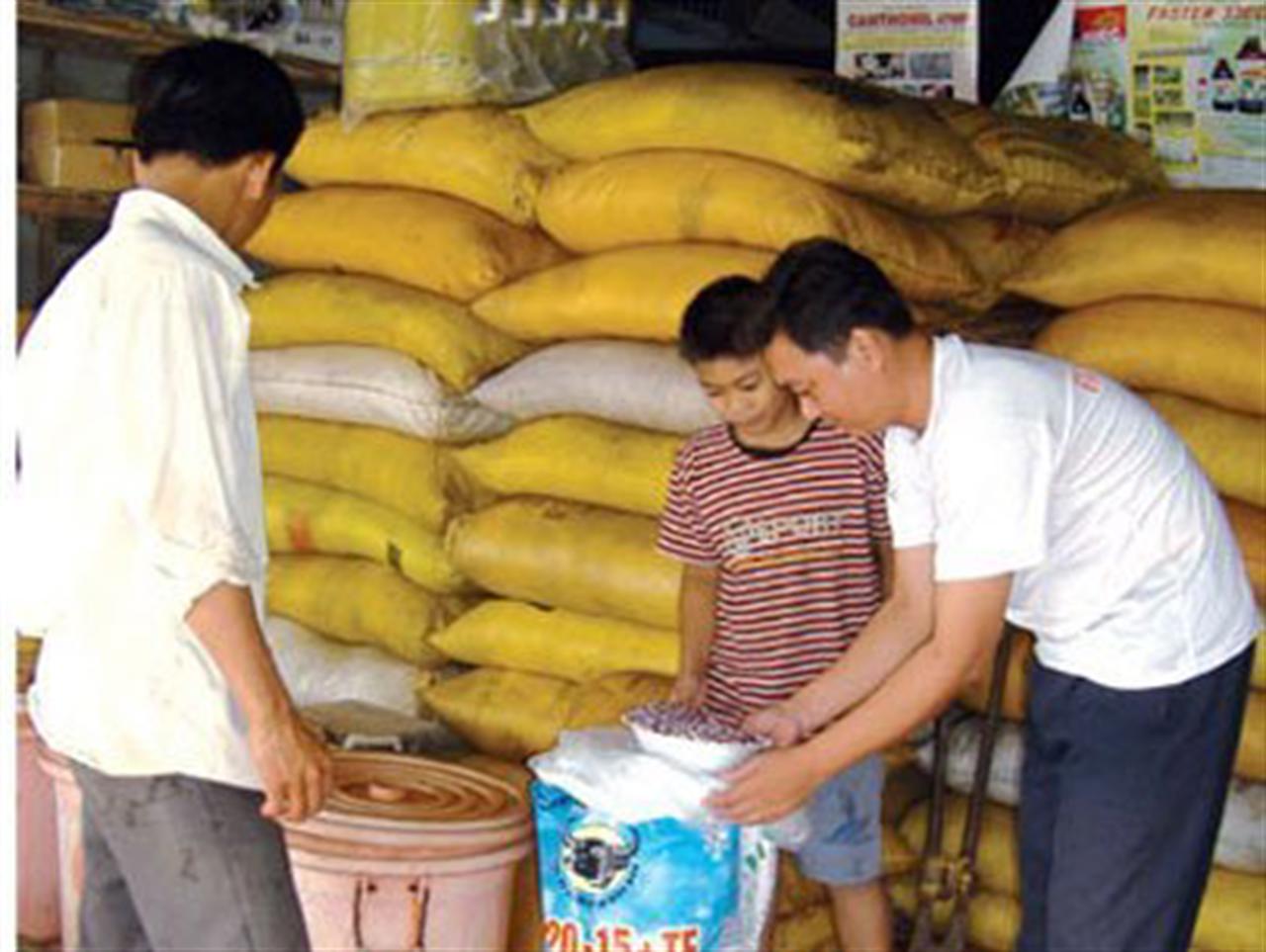 Tiêu thụ phân bón yếu