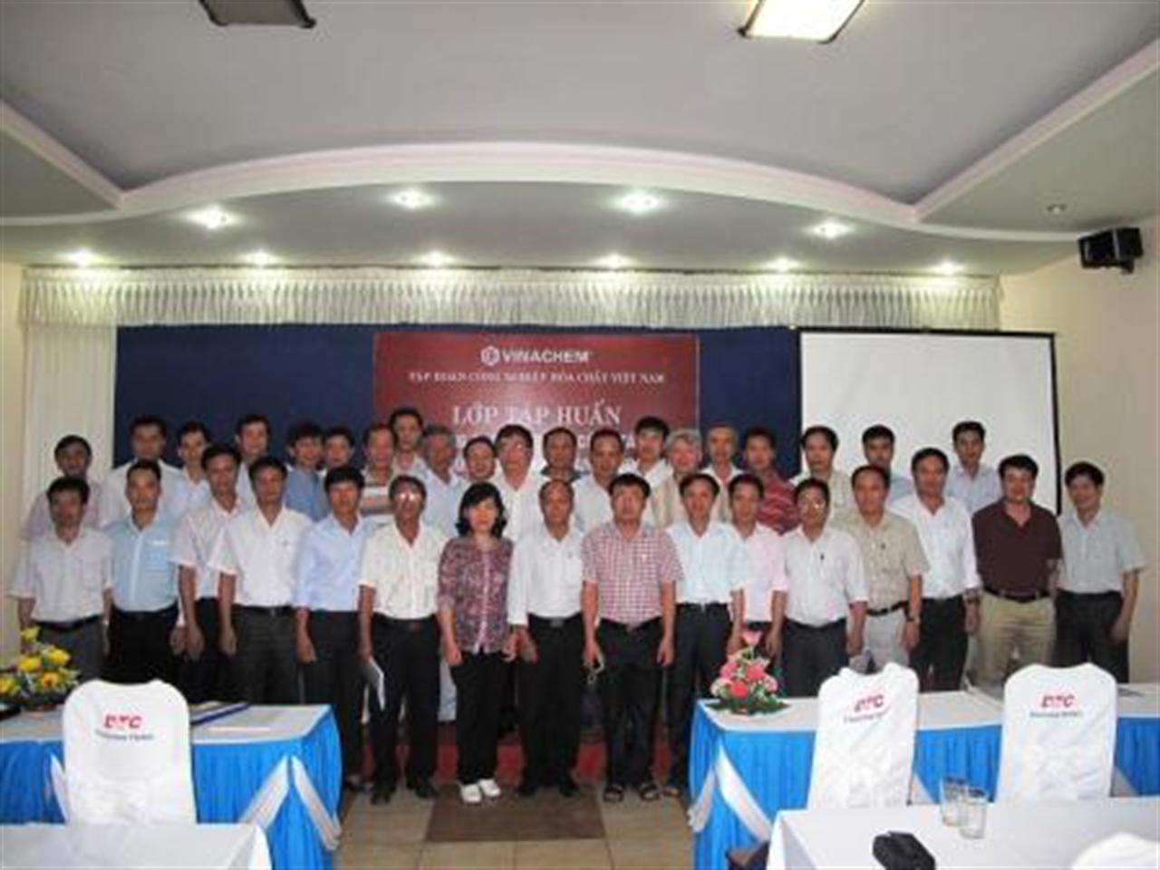 Vinachem: Tập huấn nâng cao năng lực công tác bảo vệ môi trường và quản lý hóa chất cho cán bộ làm công tác bảo vệ môi trường