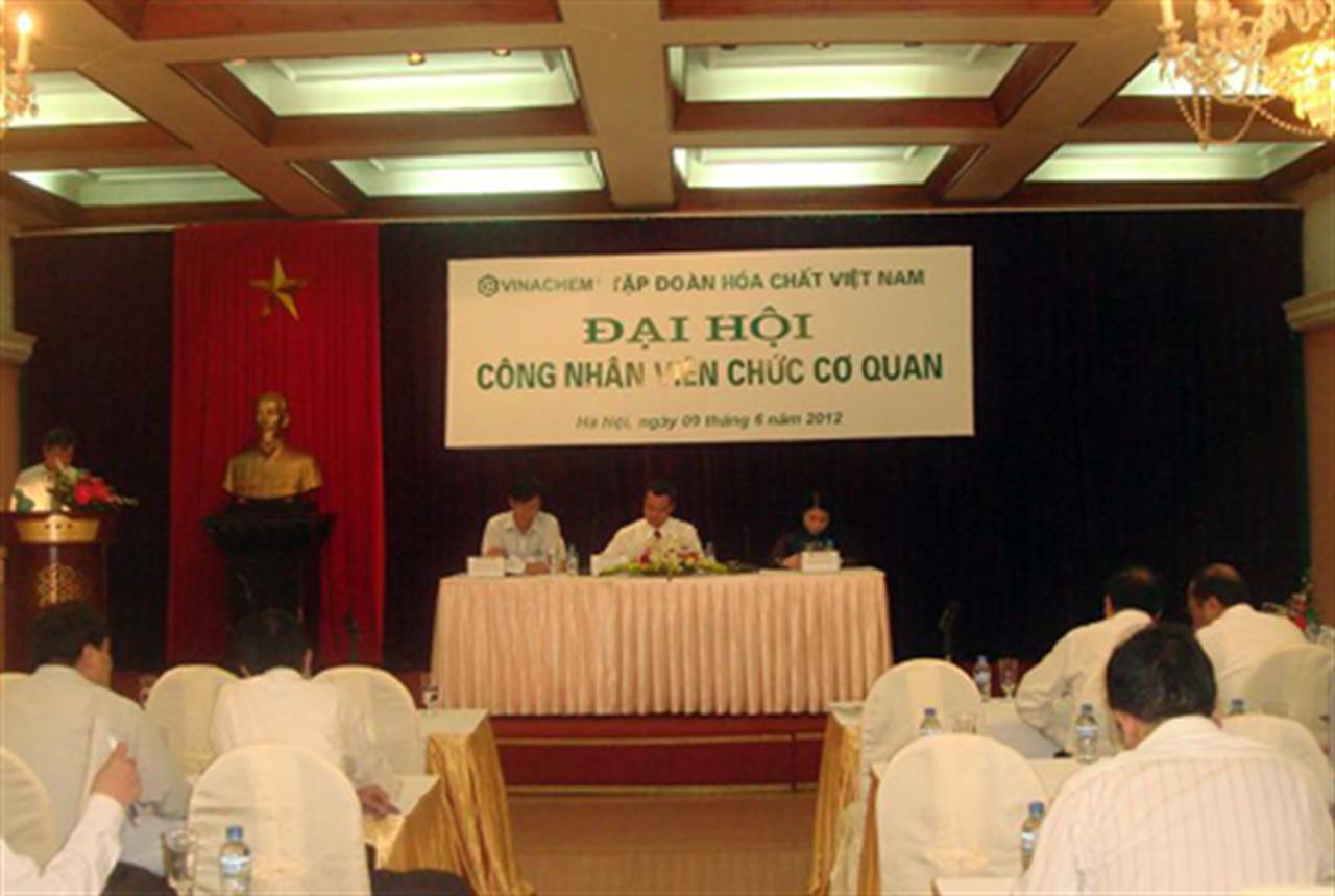 Vinachem: Đại hội CNVC khối cơ quan Công ty Mẹ Tập đoàn