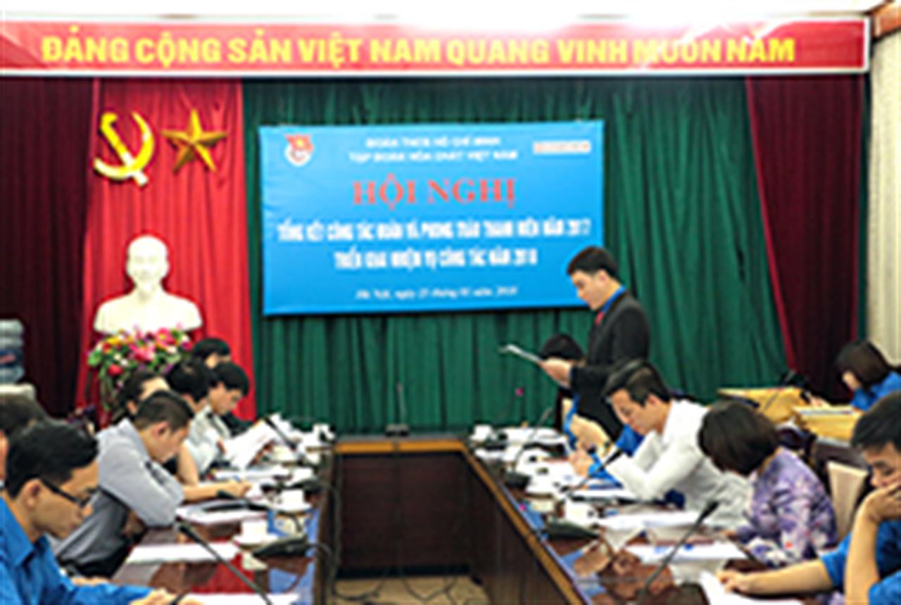 Hội nghị Tổng kết công tác Đoàn và phong trào thanh niên năm 2017