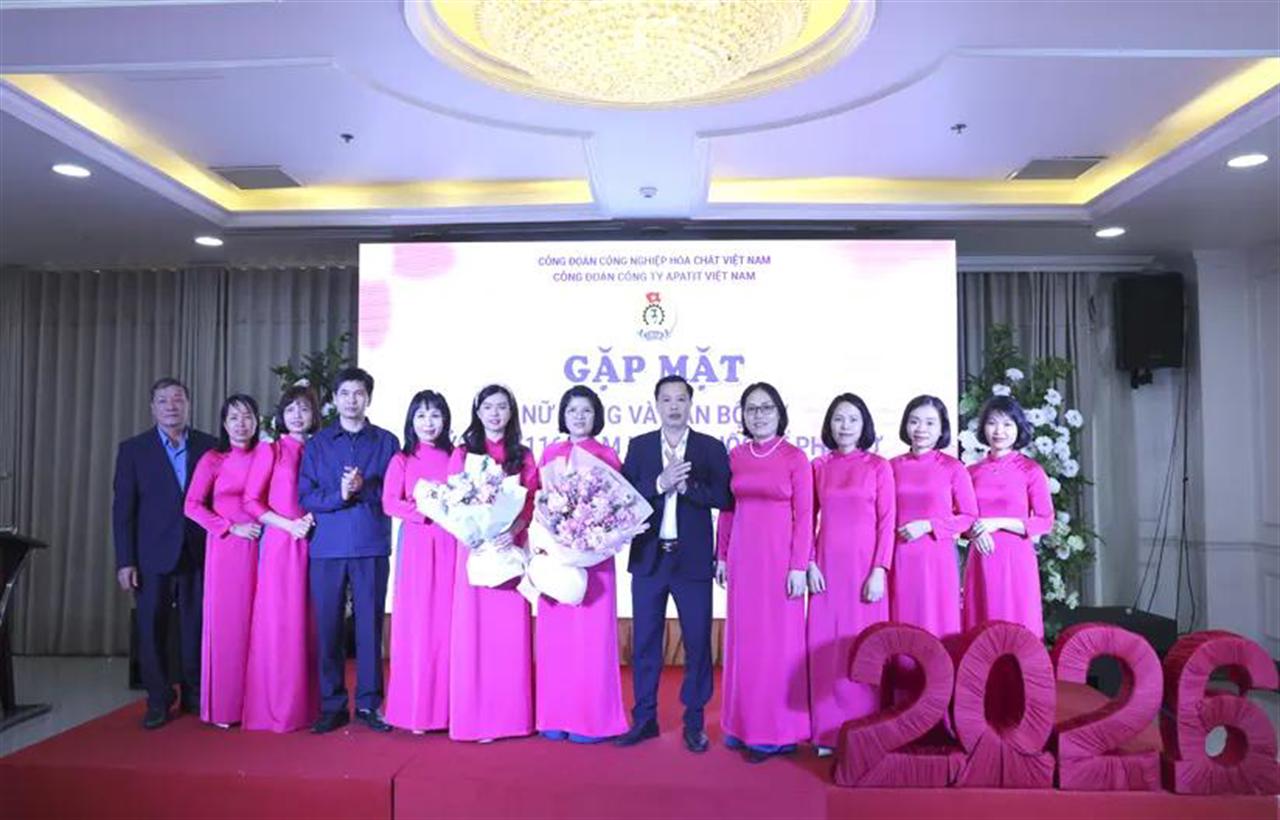 Apatit Việt Nam tổ chức nhiều hoạt động ý nghĩa nhân ngày Quốc tế Phụ nữ 8/3