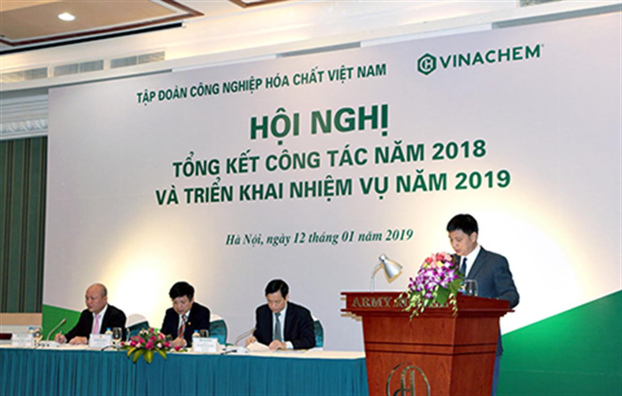 Vinachem: Hội nghị tổng kết năm 2018, triển khai nhiệm vụ năm 2019