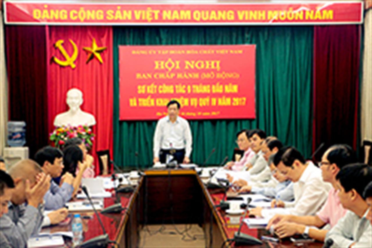 Đảng bộ Vinachem: Hội nghị Ban chấp hành (mở rộng)