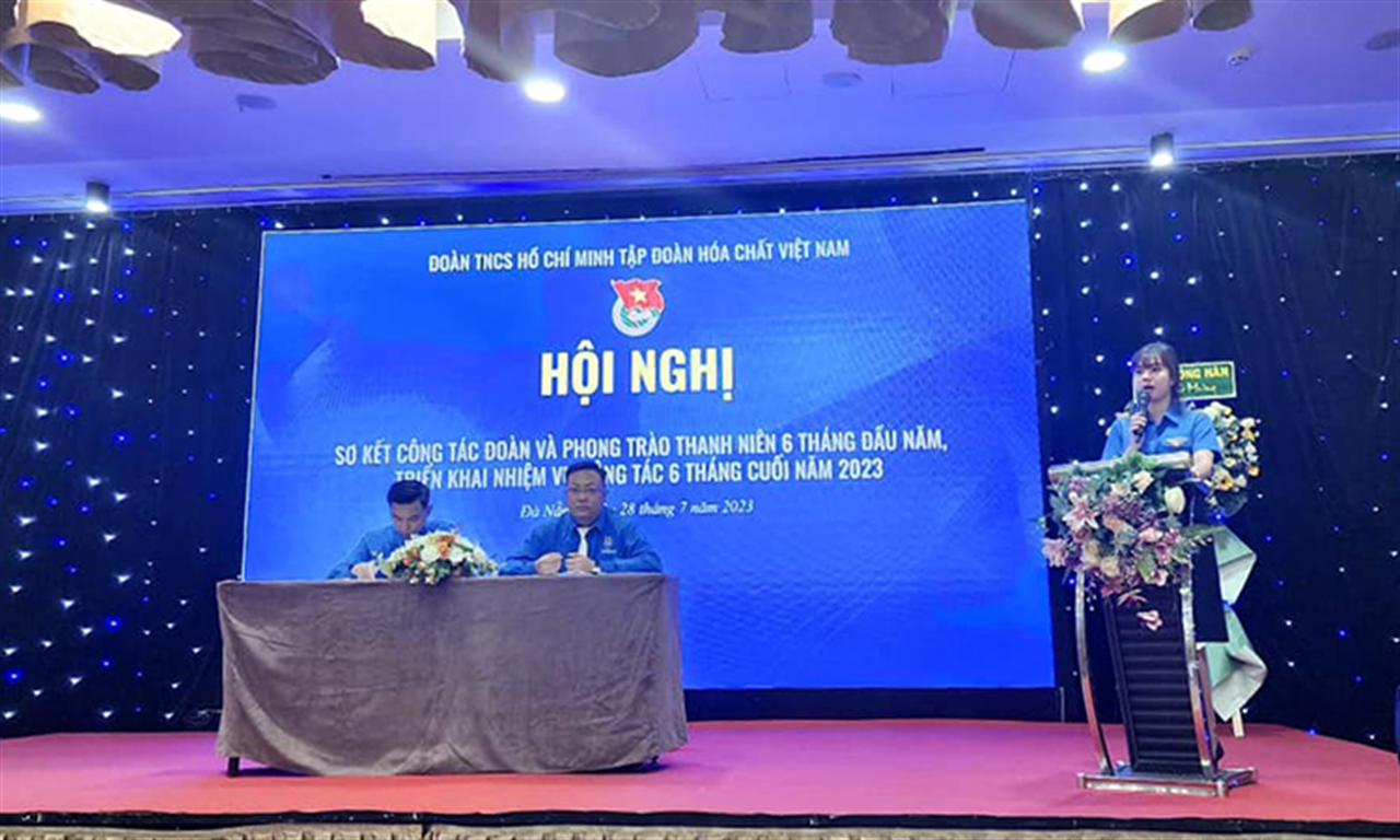 Đoàn TNCS HCM Tập đoàn Hóa chất Việt Nam: Sơ kết công tác Đoàn và phong trào thanh niên 6 tháng đầu năm 2023