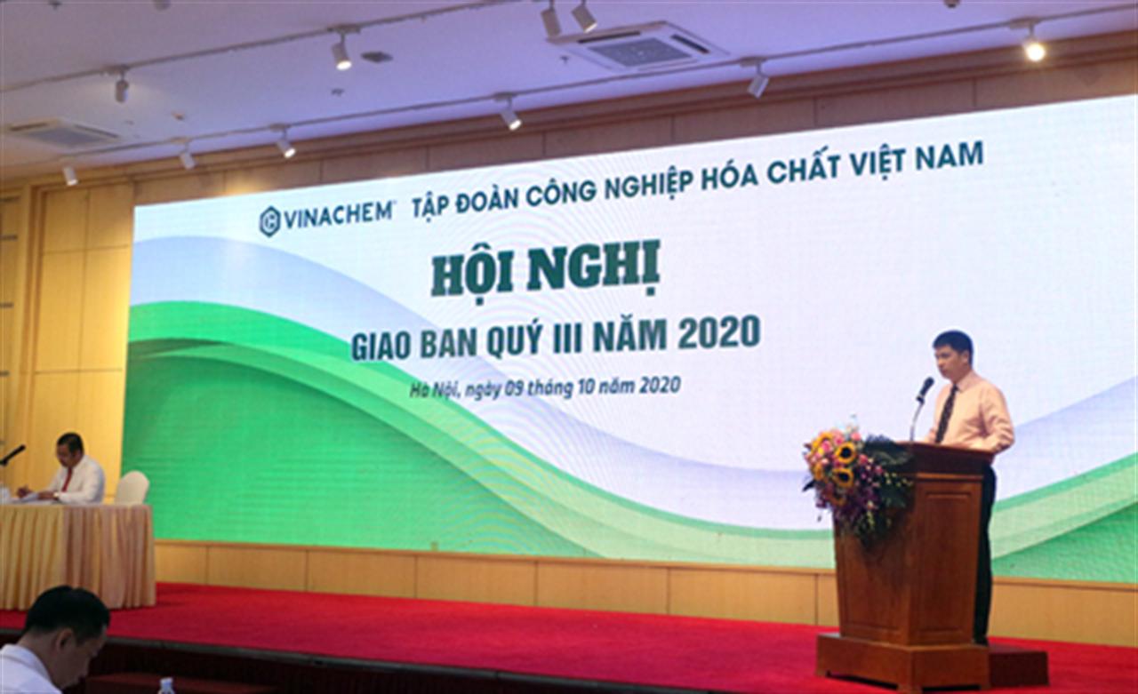 Vinachem: Hội nghị sơ kết quý III và 9 tháng đầu năm 2020