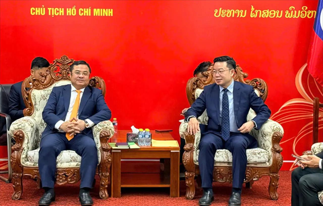Vinachem Leadership Meets Standing Vice Chairman of the Laos–Vietnam Cooperation Committee to Accelerate Potash Project Implementation