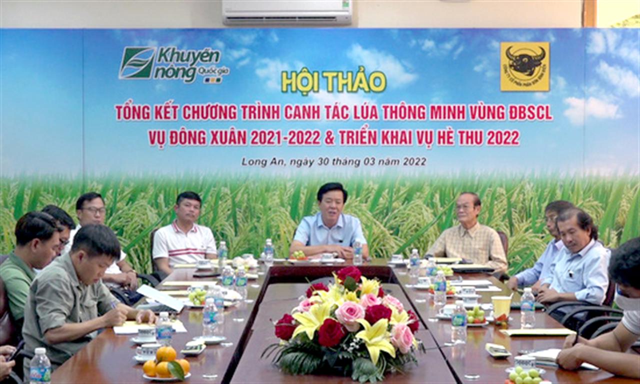 “Canh tác lúa thông minh” phải xem là quy trình sản xuất lúa cho toàn vùng và cả nước