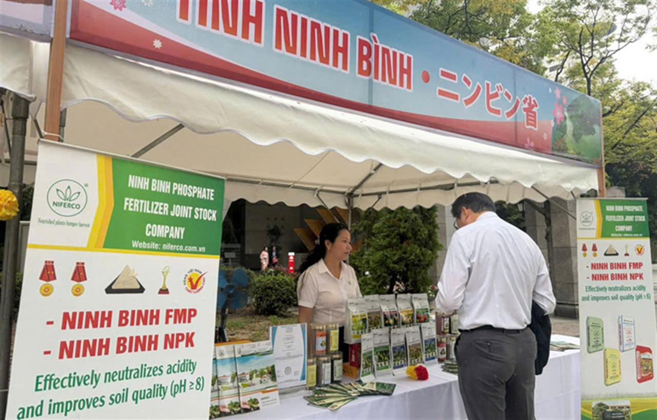 Phân lân Ninh Bình thúc đẩy giao lưu, hợp tác kinh tế tại Nhật Bản