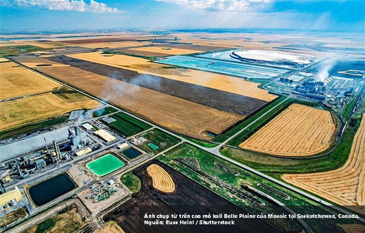 Top 10 quốc gia sản xuất Kali hàng đầu