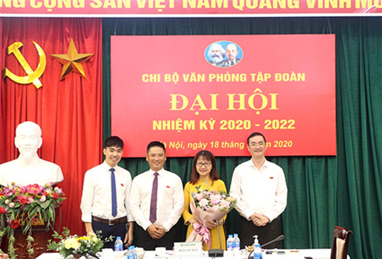 Đại hội Chi bộ Văn phòng Tập đoàn nhiệm kỳ 2020 - 2022