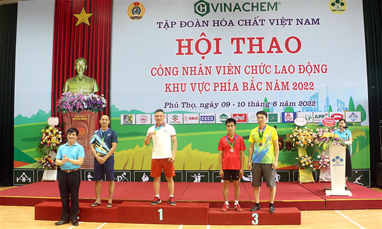 Bế mạc Hội thao CNVCLĐ Tập đoàn Hóa chất Việt Nam năm 2022 (khu vực phía Bắc)