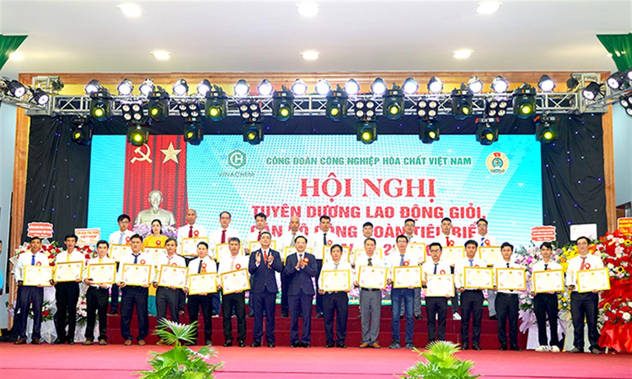 CĐ Công nghiệp Hoá chất Việt Nam: Kỷ niệm 95 năm ngày thành lập Công đoàn Việt Nam và Tuyên dương “Lao động giỏi, cán bộ công đoàn tiêu biểu” giai đoạn 2022 – 2024