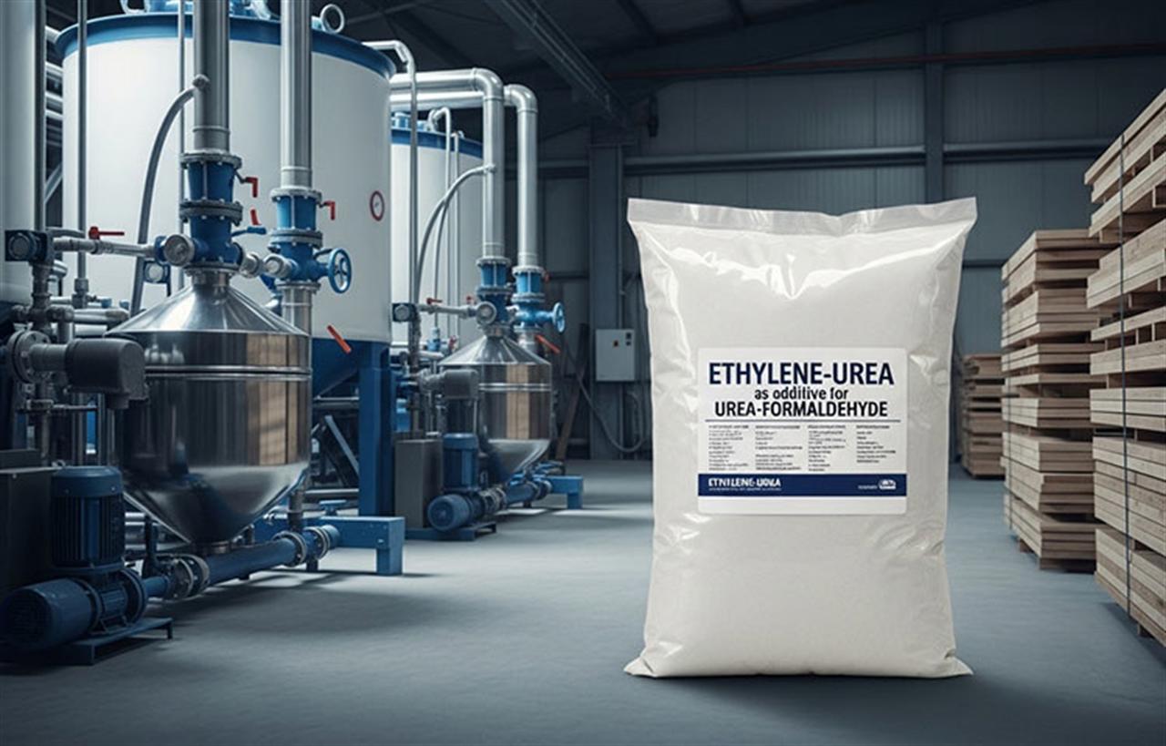 Research on Synthesizing Ethylene-urea as an Additive for Urea-Formaldehyde Adhesives