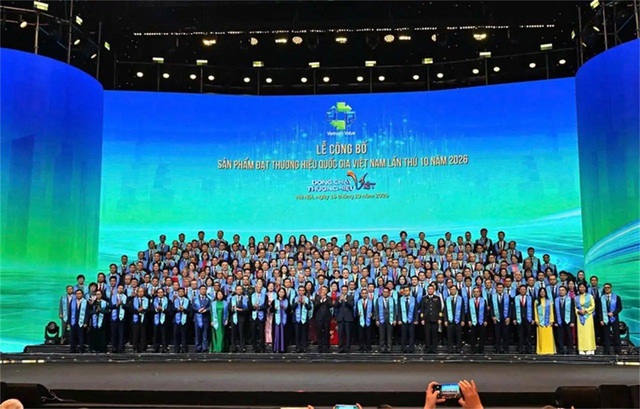 7 Vinachem Member Units Honoured with Vietnam National Brand at the 10th Edition – 2026
