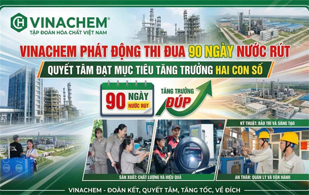 Vinachem Launches 90-Day Final Sprint Emulation Drive, Determined to Achieve Double-Digit Growth Target