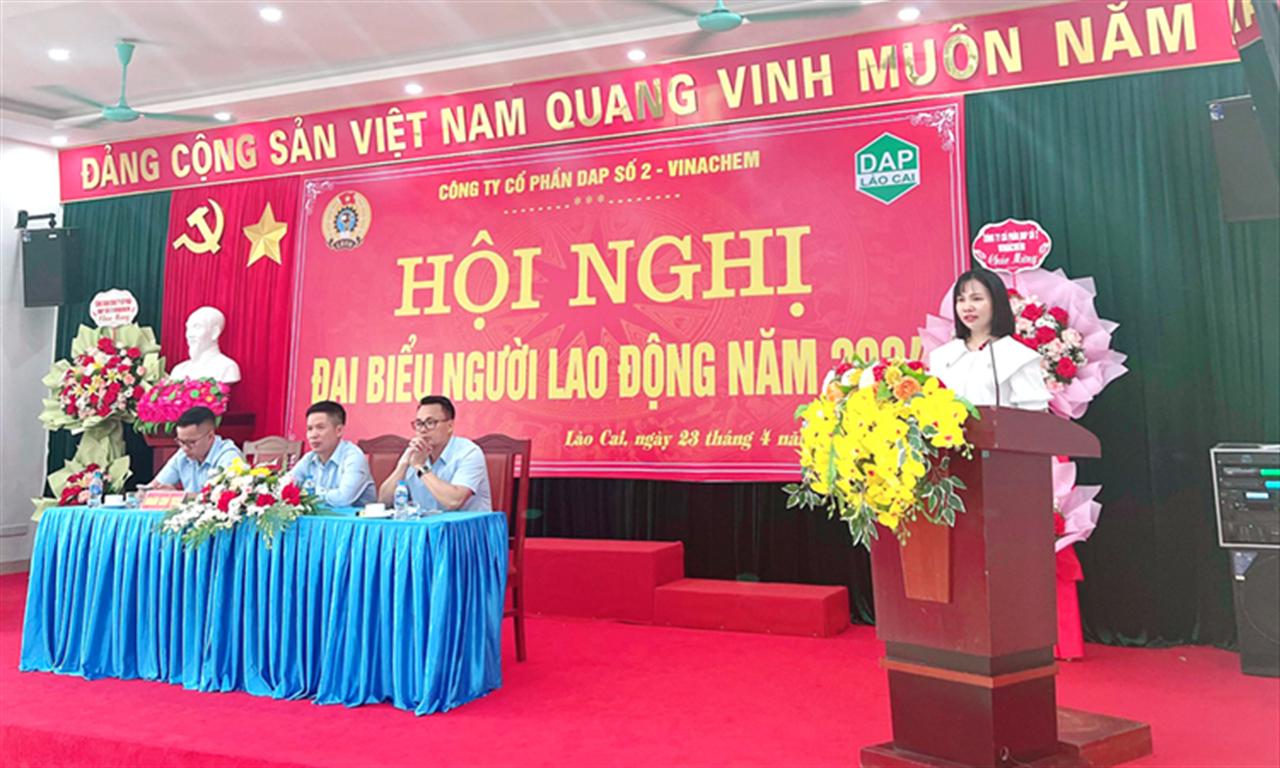Hội nghị Đại biểu Người lao động Công ty CP DAP số 2 - VINACHEM
