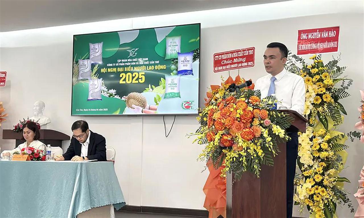 Hội nghị Người lao động Công ty CP Phân bón và Hóa chất Cần Thơ năm 2025