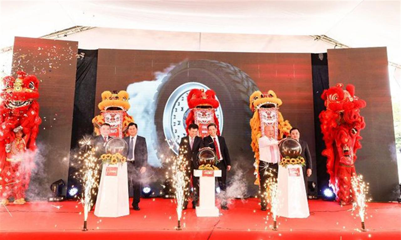 Chính thức khởi công Dự án “Đầu tư mở rộng Nhà máy sản xuất lốp xe tải Radial nâng công suất lên 1 triệu lốp/năm”